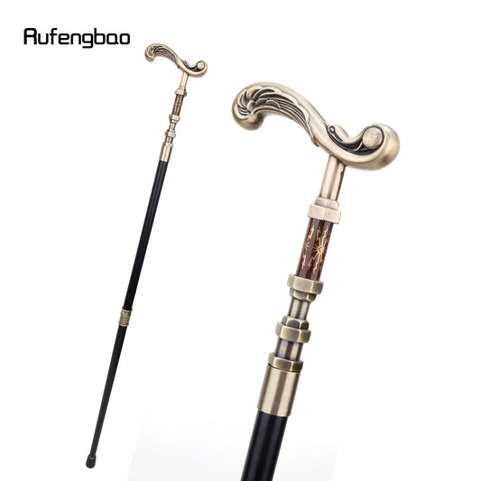 Golden Flower Walking Stick - Decorative Fashionable Design