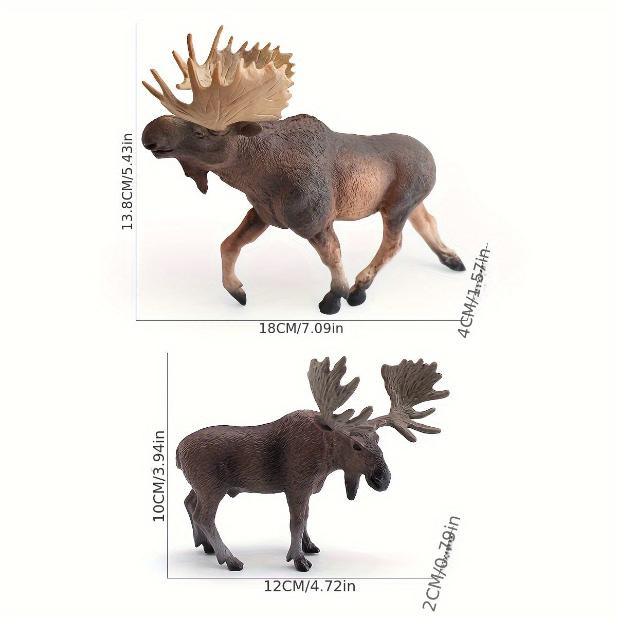 Desktop Moose Model for Kids' Learning