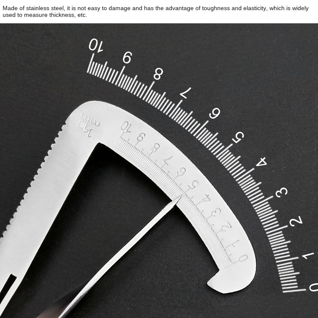 Stainless Steel Inner Caliper Jewelry & Dental Measuring Tool