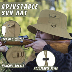 Breathable Summer Bucket Hat Lightweight Quick Dry Sun Hats Waterproof Boonie