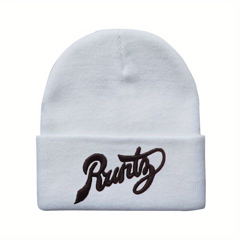 Embroidered Cold Hip Hop Knitted Hat