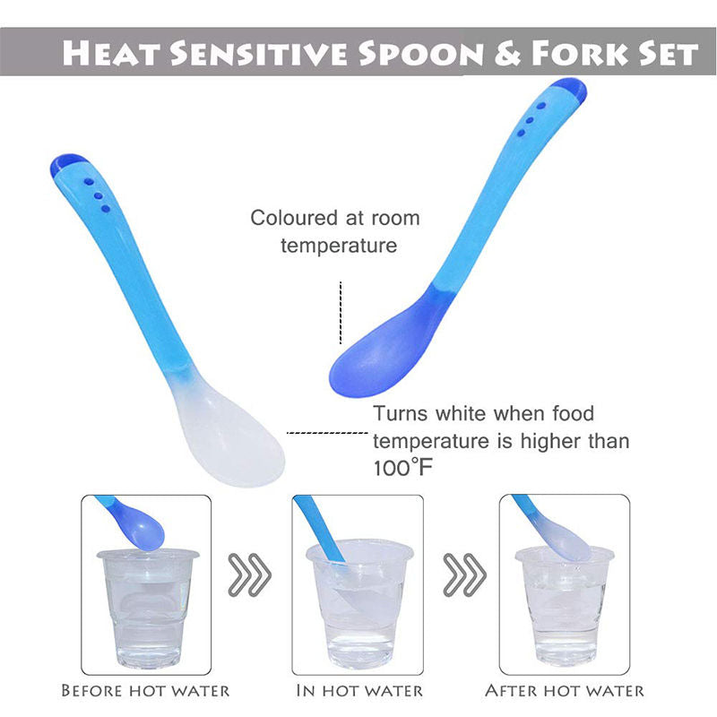 Temperature Sensitive Changing Spoons for Feeding & Medicine