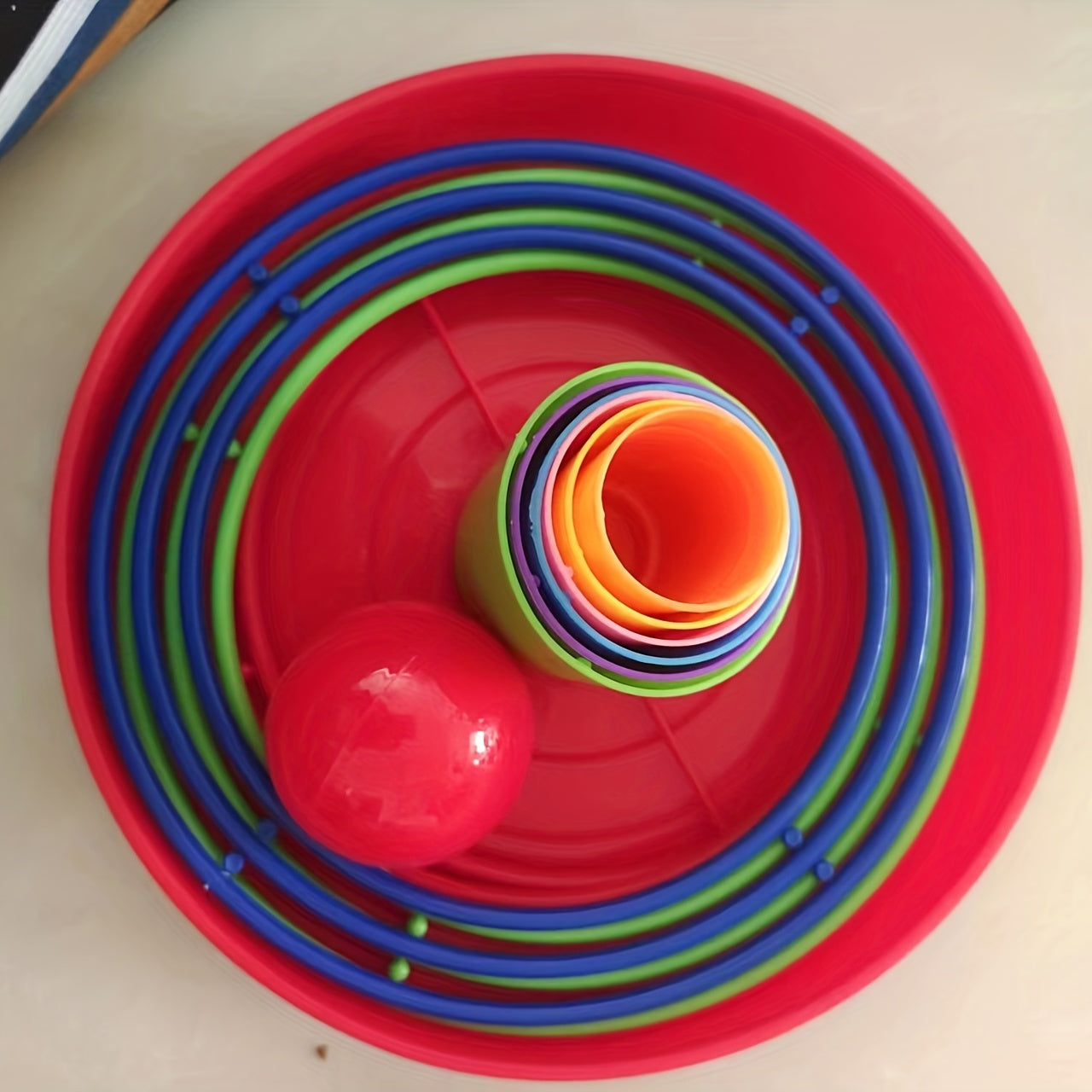 Water Play Sleeve Circle Toy Sprinkle Water Toy
