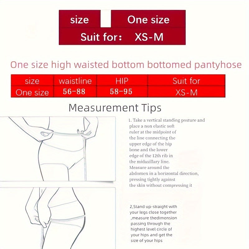 Plush Lined Tights High Waist Thermal Leggings Women's Stockings