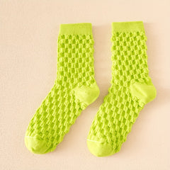 5 Pairs Comfy Mid Tube Socks Women's Stockings