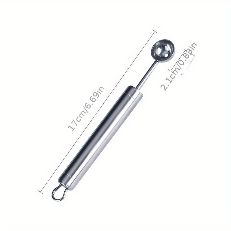 3pcs Stainless Steel Melon Baller Scoop Watermelon Spoon