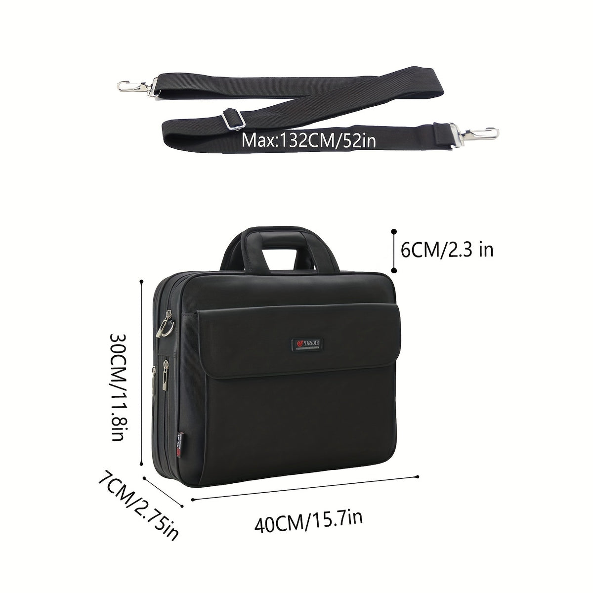 39 88 Cm Laptop Bag Briefcase Laptop Shoulder Bag Work Bag Business Travel
