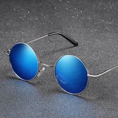 Polarized Round Sunglasses Vintage Circle Hippie Sun Glasses
