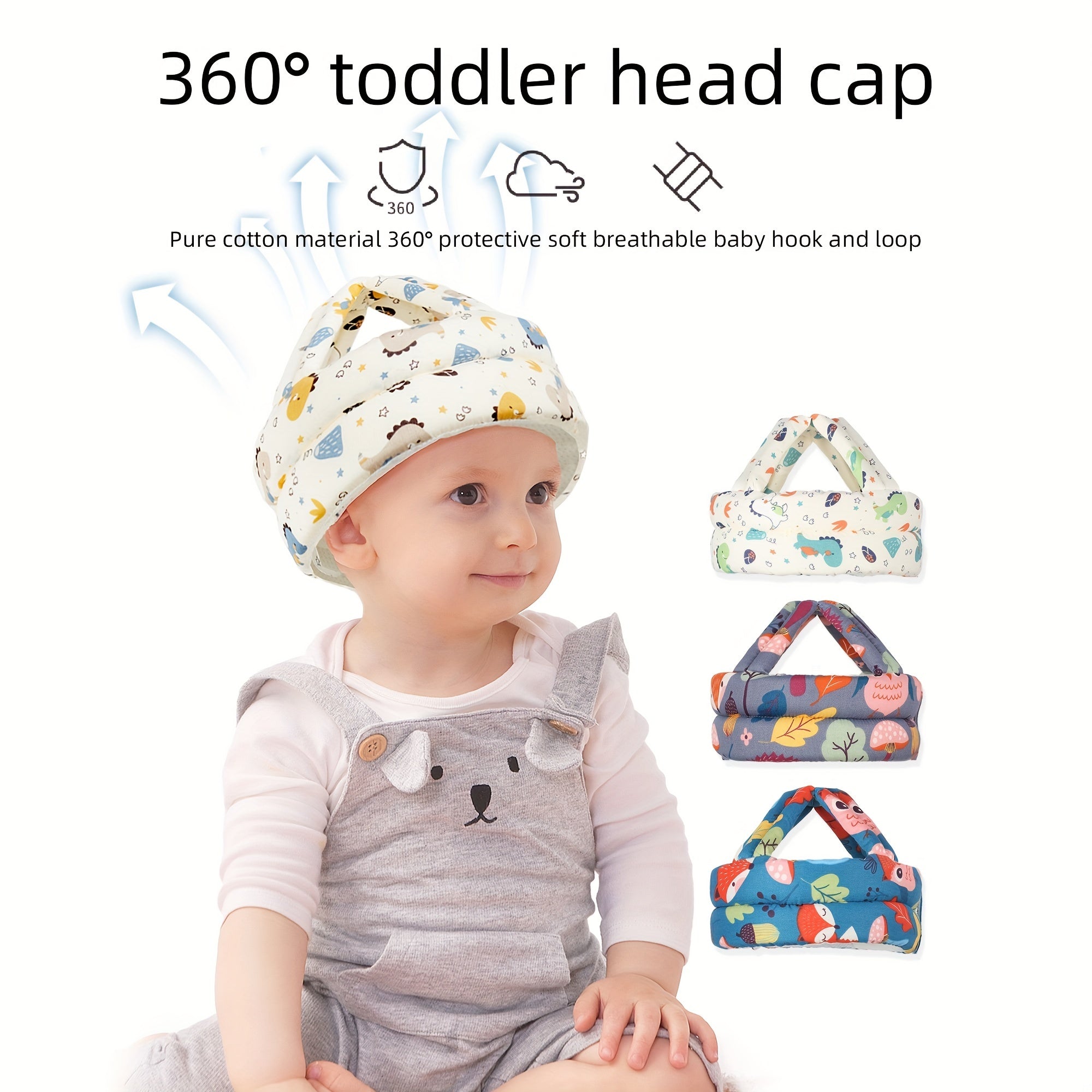 Baby Anti Fall Hat Baby Protector Anticollision Hat