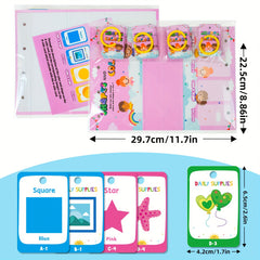 NeslGenc Learning Flashcards Set for 3-6 Year Olds