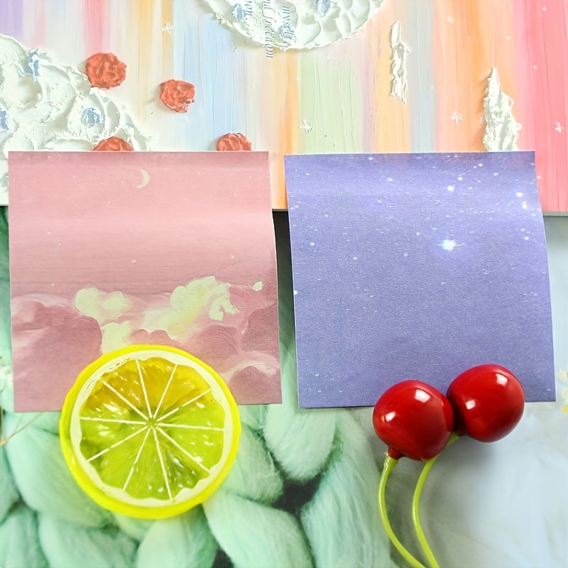 50pcs Tearable Star Notes for Office School and Home