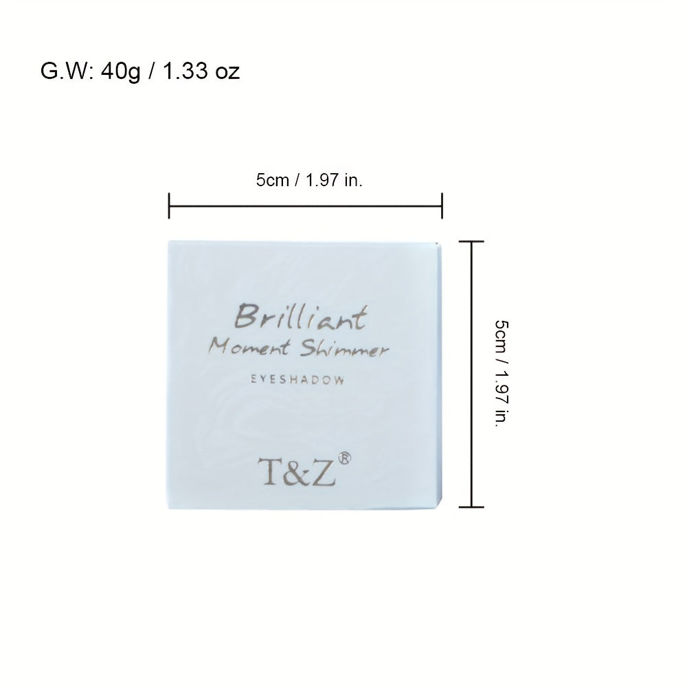 Monochrome Eyeshadow Powder Sequins Sparkle High Gloss Powder