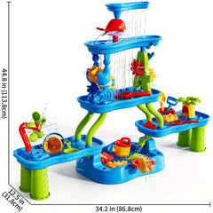 Baby Sand & Water Table with Pump Sand Pit