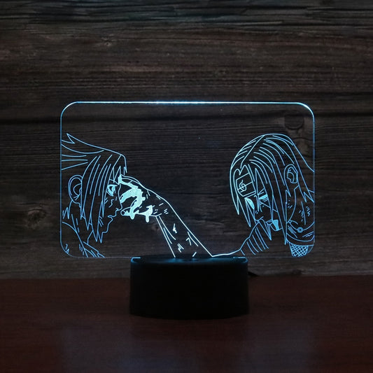 Anime 3D Night Light Acrylic Colorful Lamp Usb Decoration