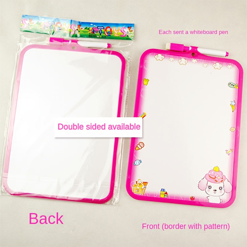 Erasable Drawing Board with Eraser for School Home Practice Writing