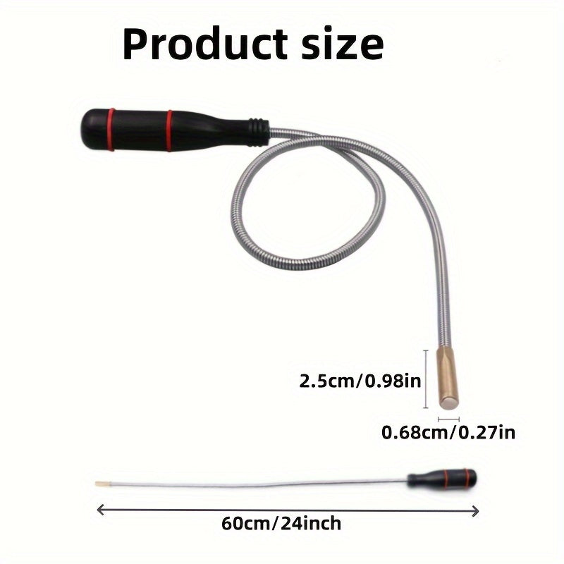Flexible Magnetic Tool 60-96 cm Long Bendable Magnetic Picker