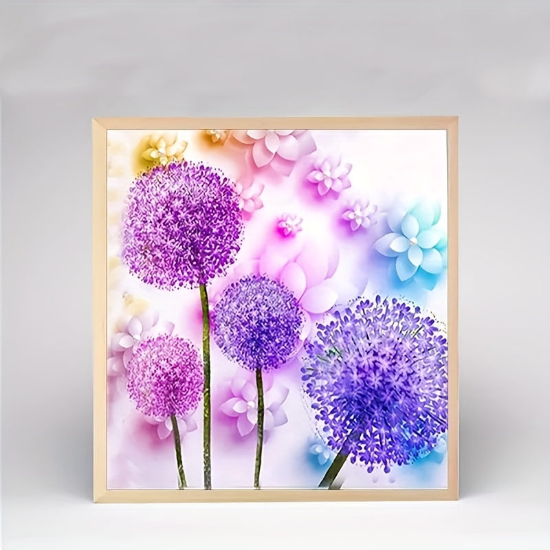 DIY Artificial Diamond Painting Wooden Photo Frame