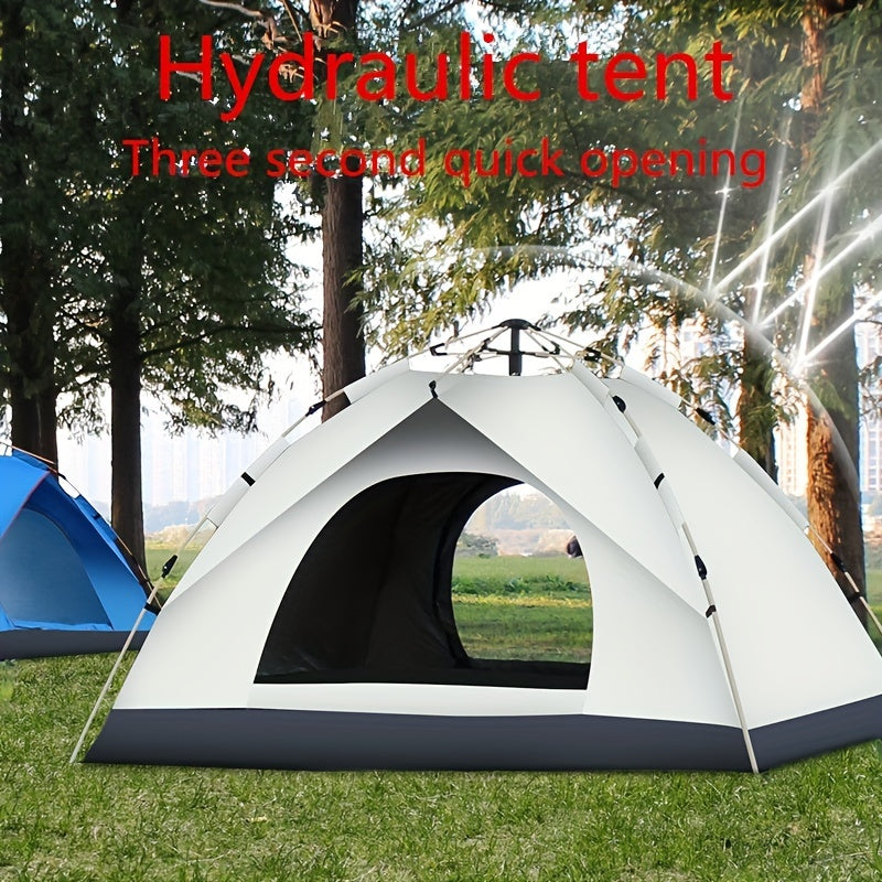 Portable Folding Canopy with Fully Automatic Hydraulic Rainproof System