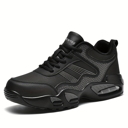 Men's Casual Lace Up Cushioned Sneakers Outdoor Walking Shoes