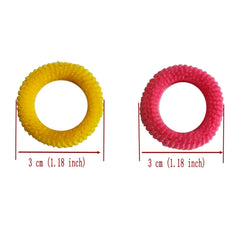 50 Colorful Hair Ties for Girls Seamless Ponytail Holders Hair Accessories