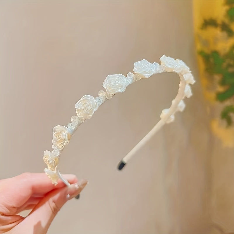 Crystal Flower Hairband Headband Hair Accessories For Girls Women