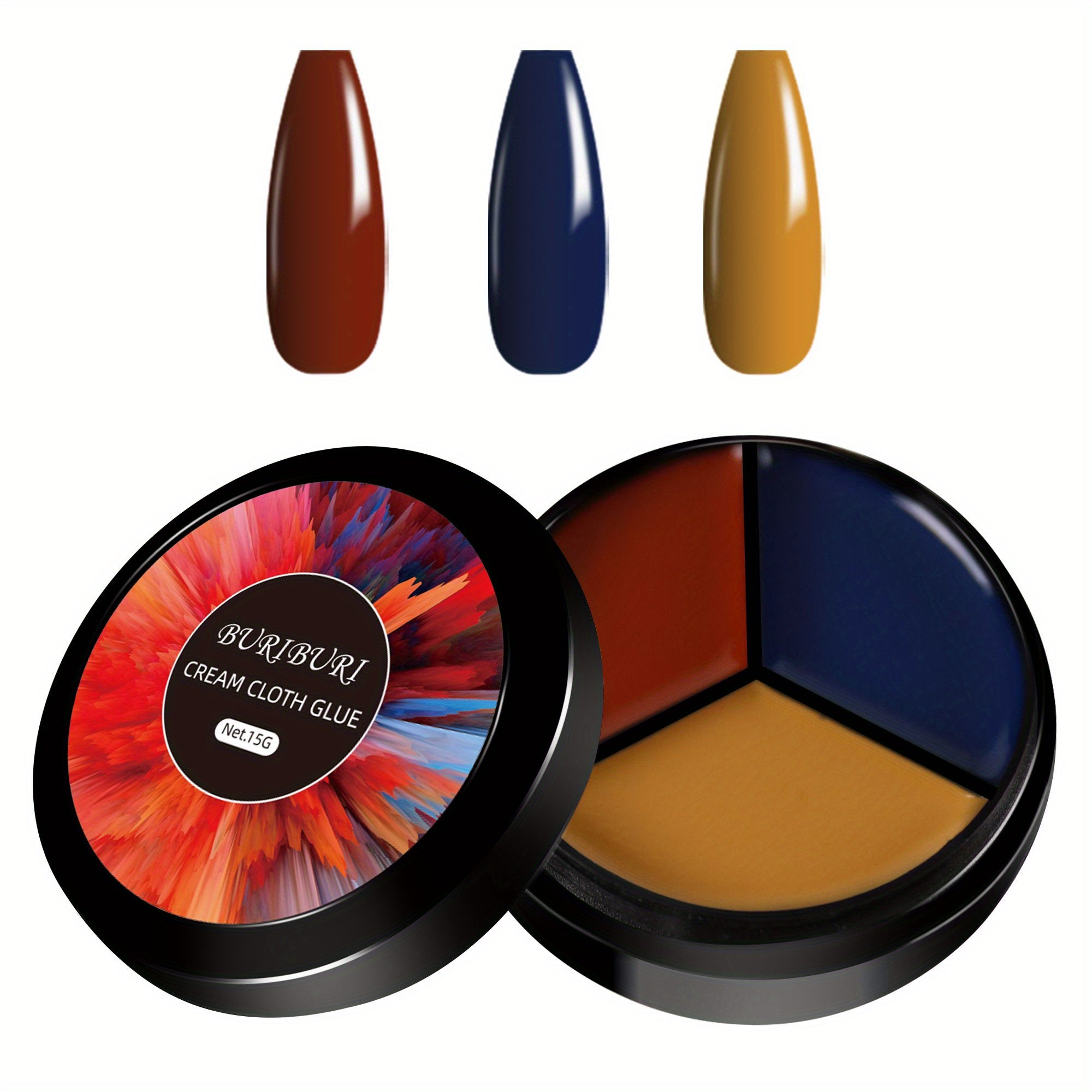 3-Piece Gel Nail Polish Set for Salon Results