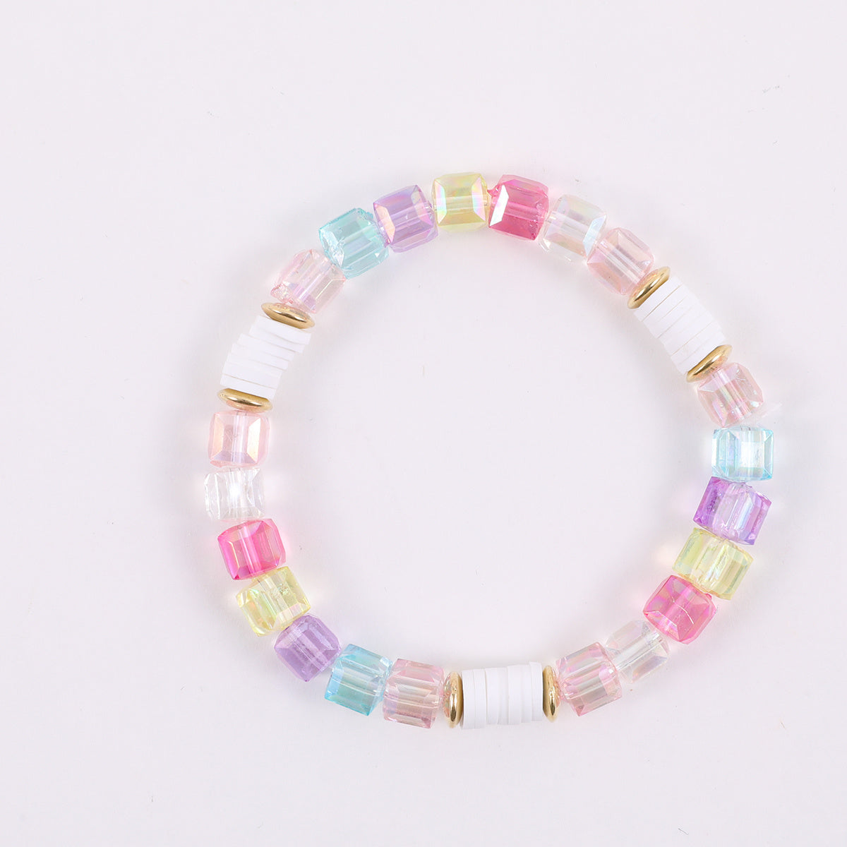 Makersland Soft Pottery Bracelet - Bright Colors for Everyday and Party