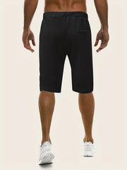Men's Block Drawstring Shorts for Summer: Running, Basketball, Athletics