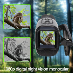 R7 Infrared Night Vision Scope Monocular Camera with 7' Display Screen