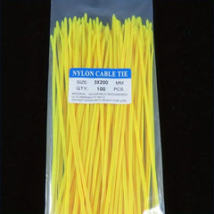 100pcs Nylon Cable Tie Self-locking Binding