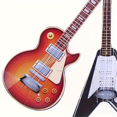 4pcs Dollhouse Guitar Model Ornaments Simulation Guitar Micro Scene Props
