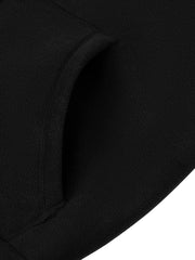 Men's Fleece Zip Up Hooded Jacket for Autumn Winter