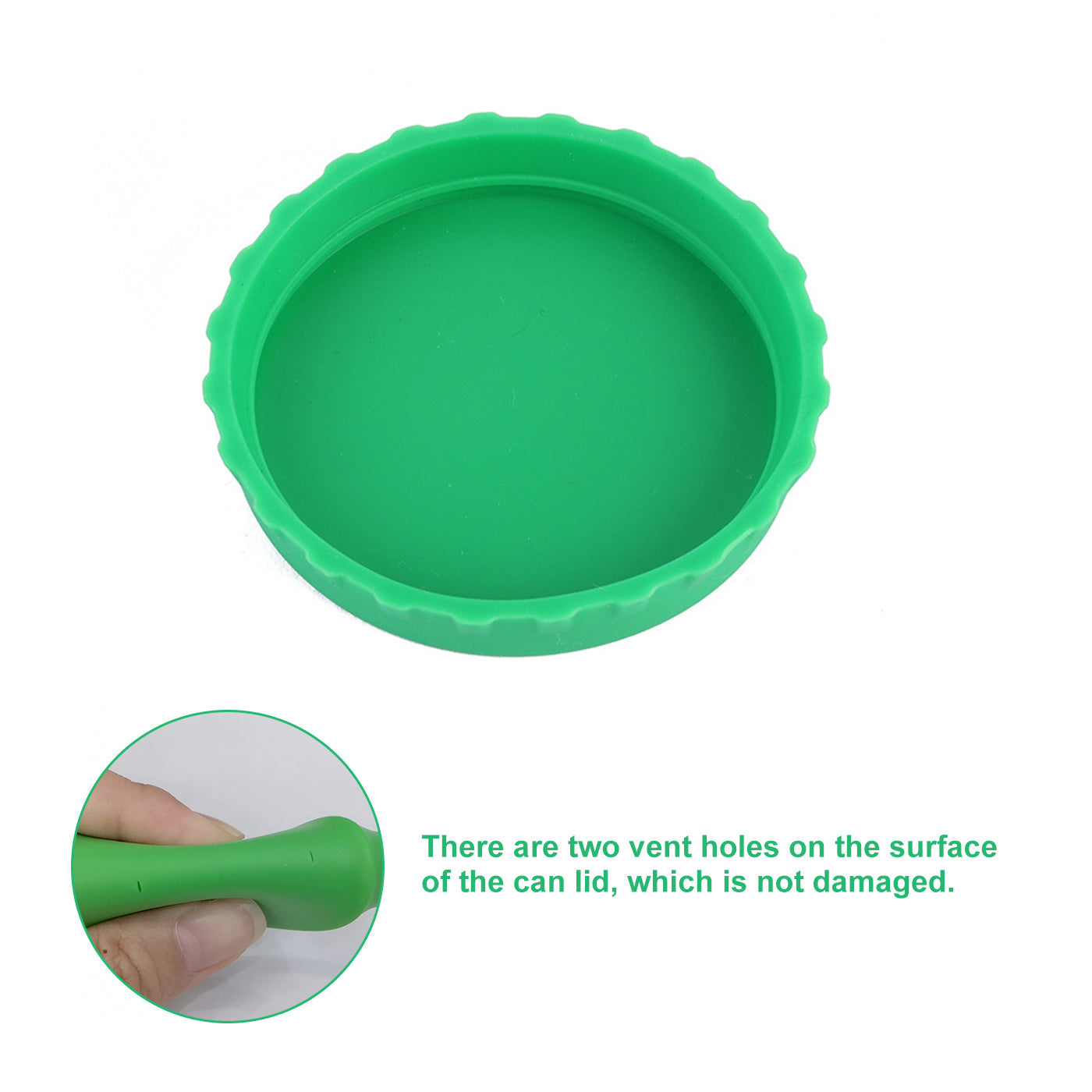 6pc Silicone Can Lid Sealing Cover Soda Water Closure