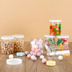 24 Pcs 8oz Slime Containers With Lids Plastic Jars Containers For Slime