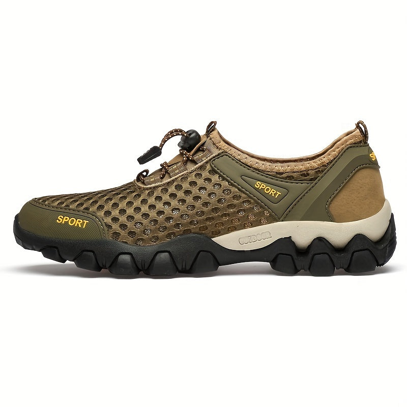 Men's Mesh Hiking Sneakers Non Slip Outdoor Shoes