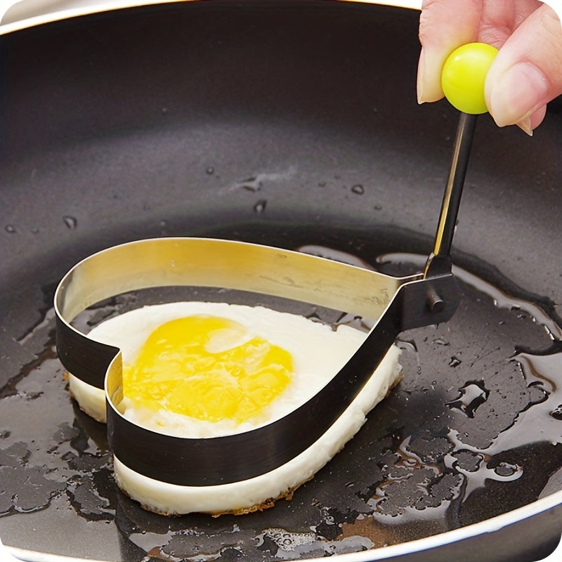 5pcs SS Omelet Shaper Fried Egg Mold Kitchen Gadgets