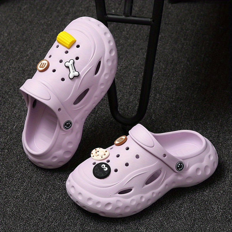 Women's Cartoon Pattern Slides Soft Beach Shoes