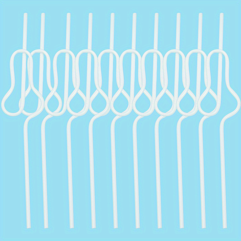 10pcs Bachelorette Party Straws Bridal Shower Decorations