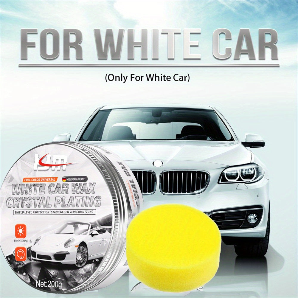 200g Car Polish Wax Makes Your Car Shine with Sponge