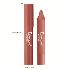 12 Colors Matte Lipstick Waterproof Long Lasting Lips Liner Pencil