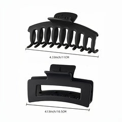 8pcs 16pcs Matte Hair Claw Clips Strong Hold Vintage Jaw Clips