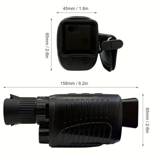 1080P HD Night Vision Monocular 7 Speed Infrared