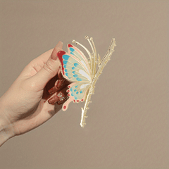 Vintage Butterfly Hair Claw Clip Non Slip Strong Hold Grip