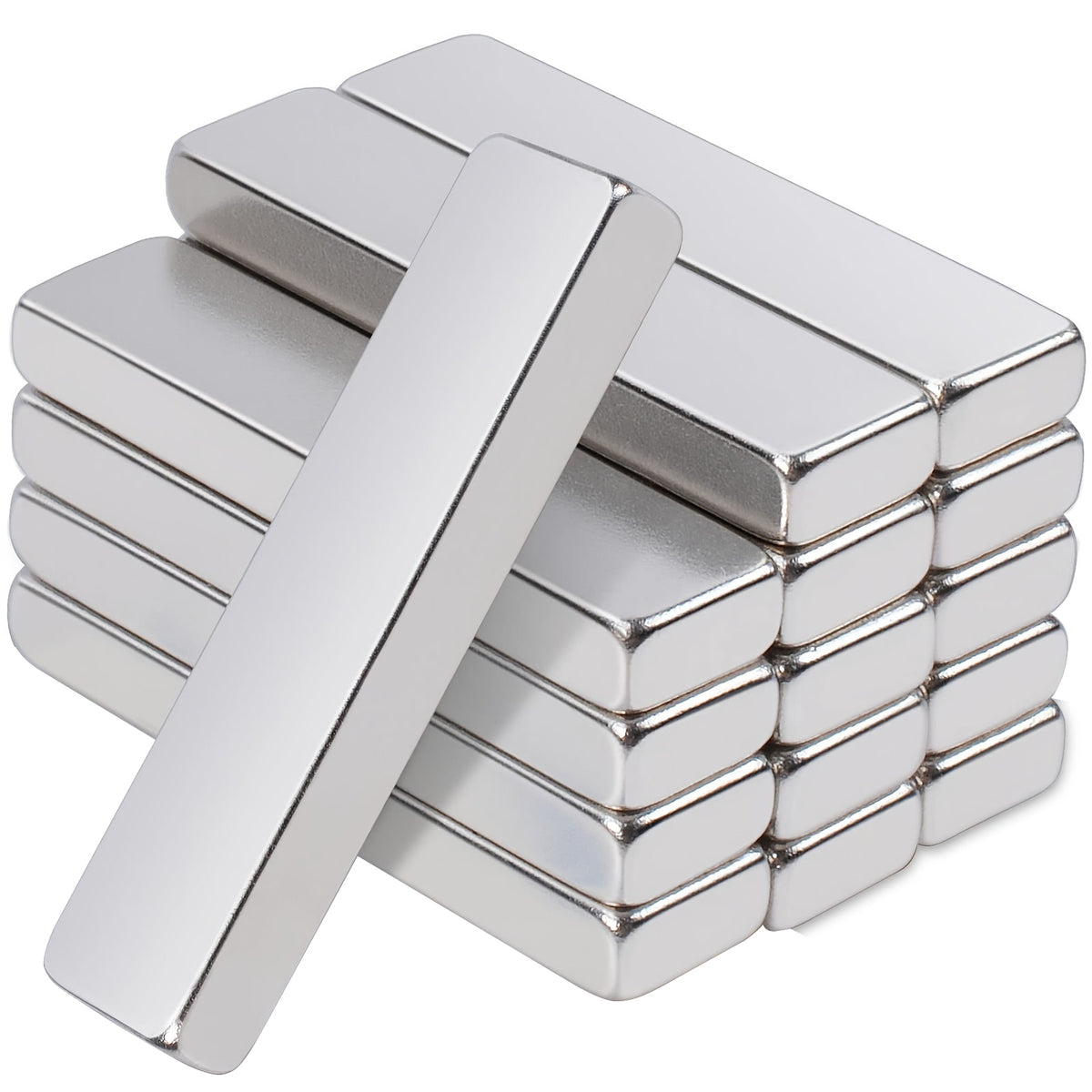 14pcs Neodymium Magnets Heavy Duty Rare Earth Rectangular Bars 40x10x5mm