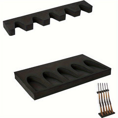 5-Slot Heavy Duty Foam Rack Kit with Magnetic Strip and Hook