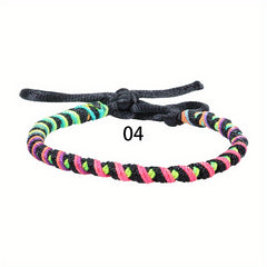 Colorful Boho Braided Bracelet for Summer Style and Birthday