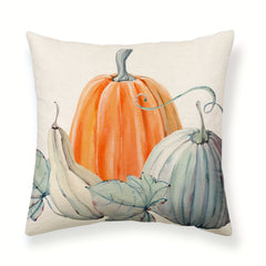 Thanksgiving Throw Pillow Covers - Fall Decor Single Sided Printed Pillowcase