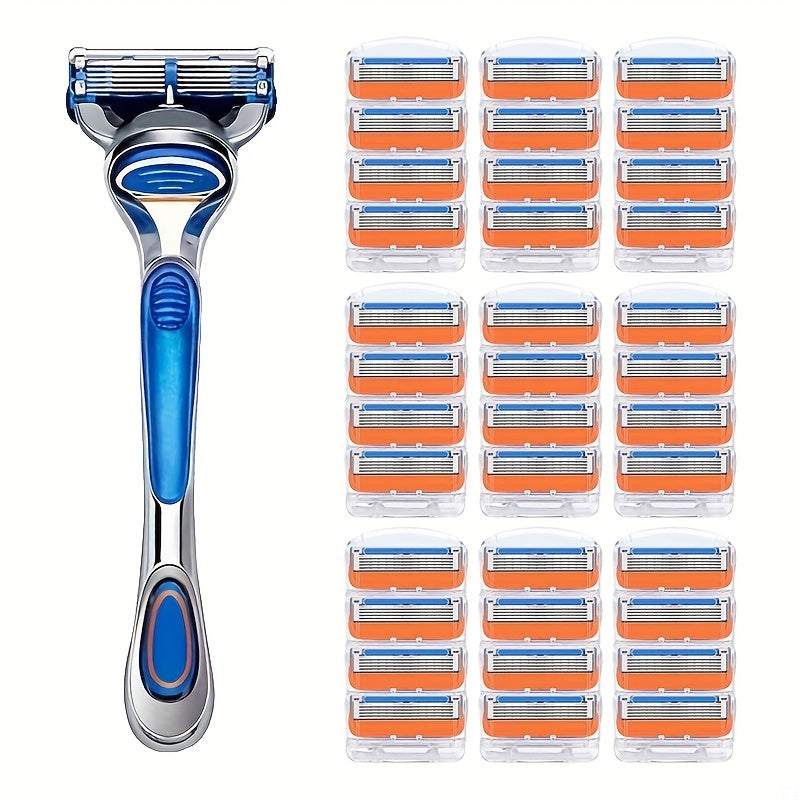 5-Layer Manual Safety Razor Shaving Set for Men and Women