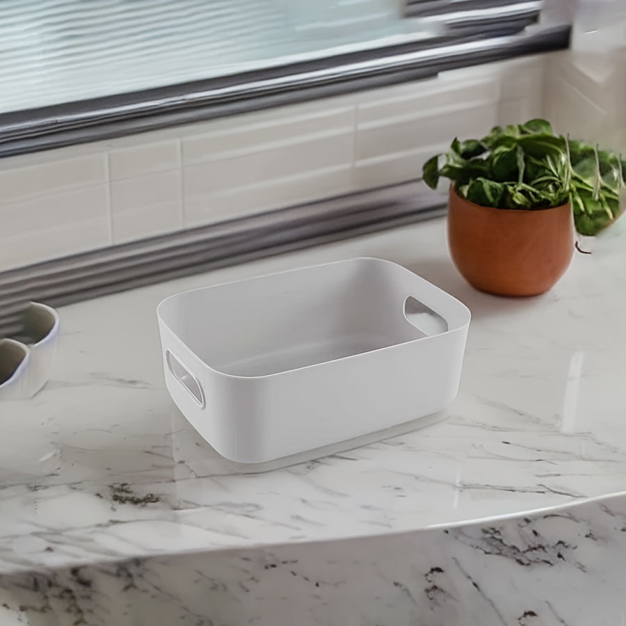 Desktop Plastic Storage Box for Stationery and Sundries