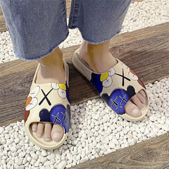 Men's Cartoon Slippers, Cozy Indoor House Shoes